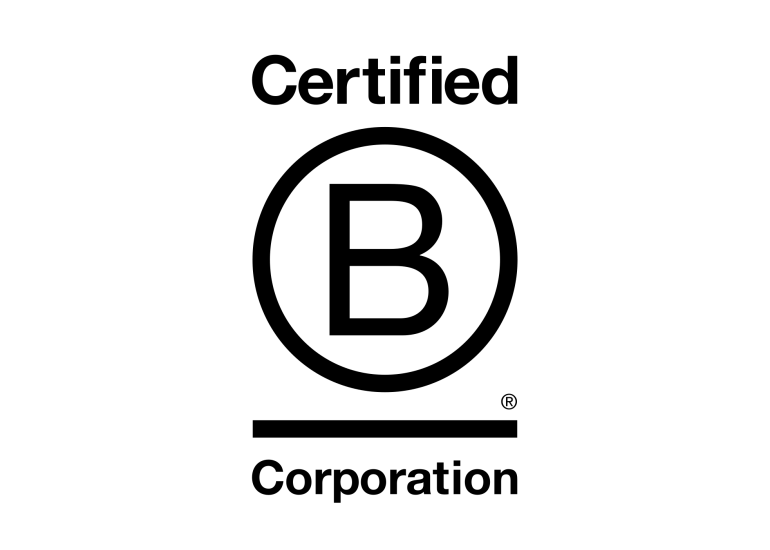 Certified B Corporation B Corp Logo 2022 Black RGB.svg