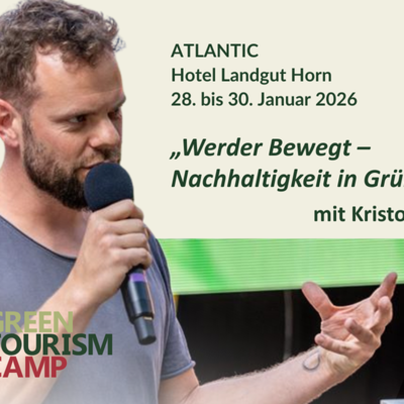Green Tourism Camp 2026 setzt auf praxisnahen Austausch zur Nachhaltigkeit